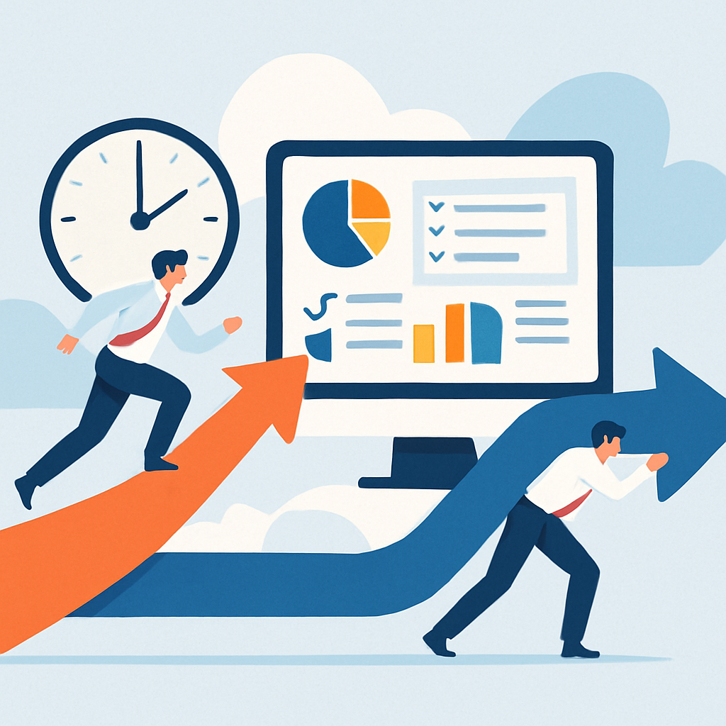 Crer une image qui illustre ceci Les bons outils numriques ne changent pas seulement vos oprations Ils changent la vitesse laquelle votre entreprise-3 Crer une image qui illustre ceci Les bons outils numriques ne changent pas seulement vos oprations Ils changent la vitesse laquelle votre entreprise-3
